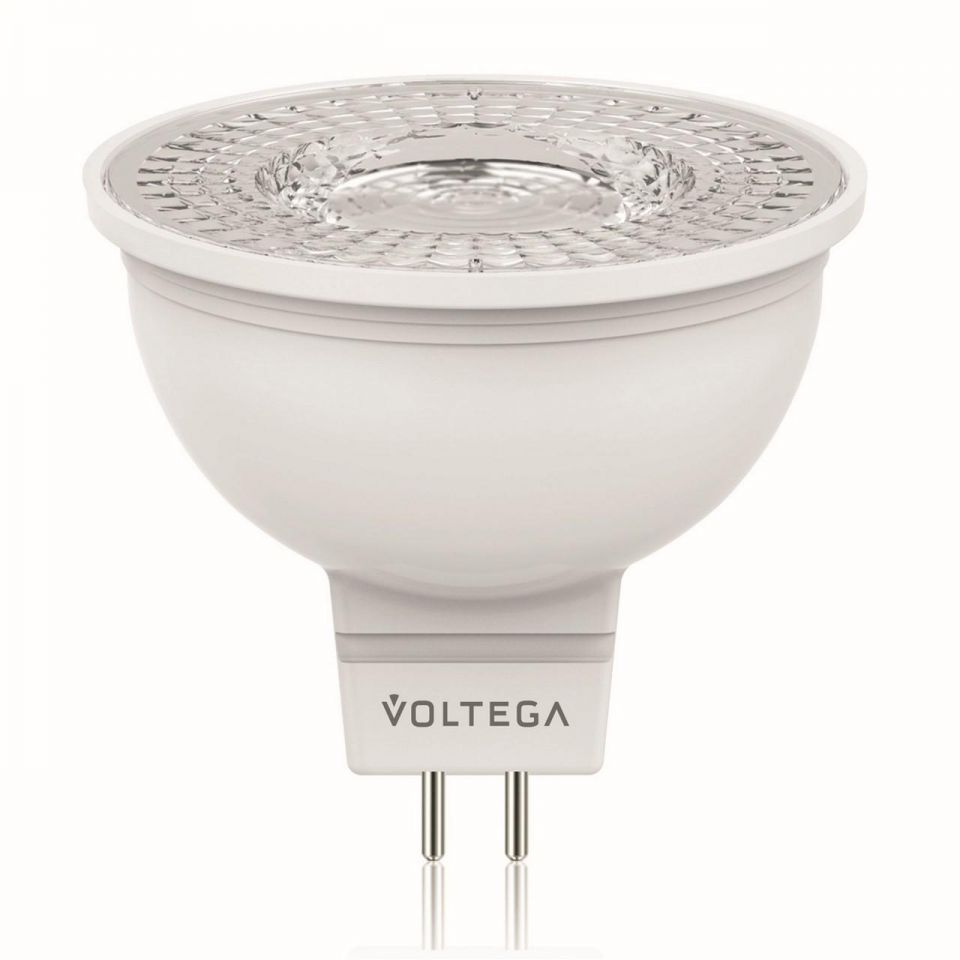  Voltega Лампа светодиодная GU5.3 6W 2800К полусфера прозрачная VG2-S1GU5.3warm6W 5733