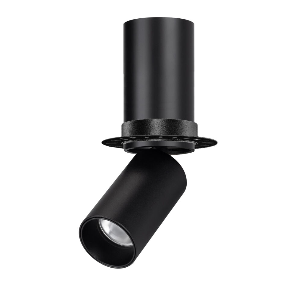 Светильник SP-NUANCE-TRIMLESS-PULL-R35-7W Warm3000 (BK, 36 deg, 230V) ( Arlight , IP40 Металл, 5 лет)