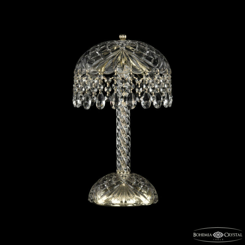 Настольная лампа декоративная Bohemia Ivele Crystal 1478 14781L2/22 G