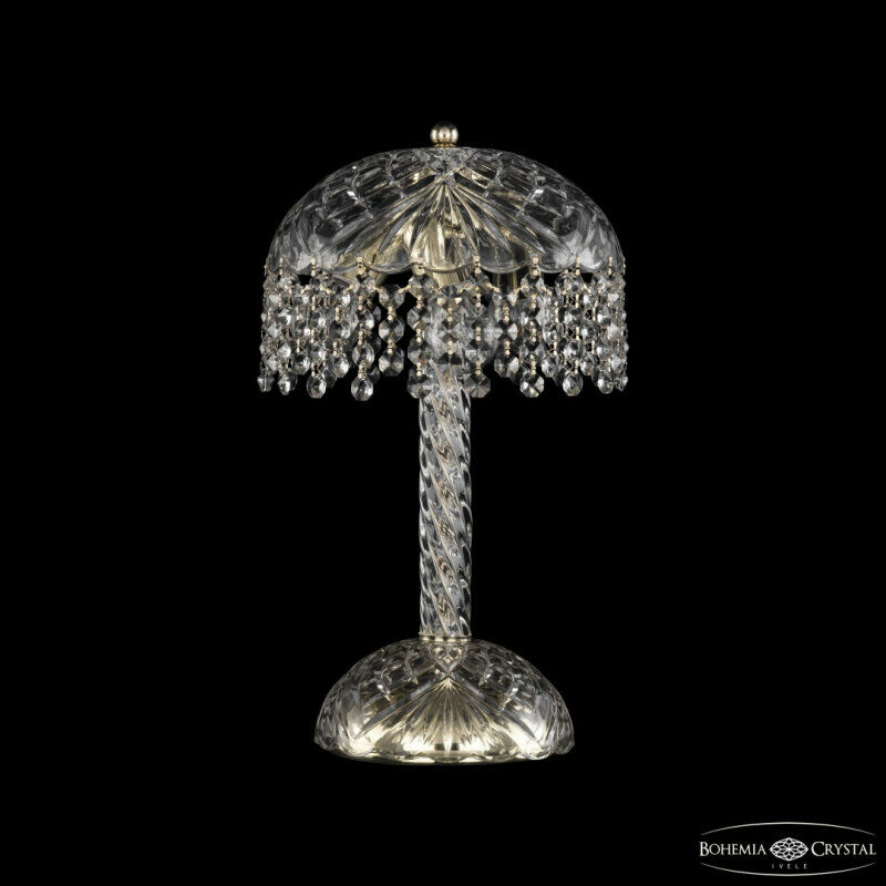 Настольная лампа декоративная Bohemia Ivele Crystal 1478 14781L2/22 G R