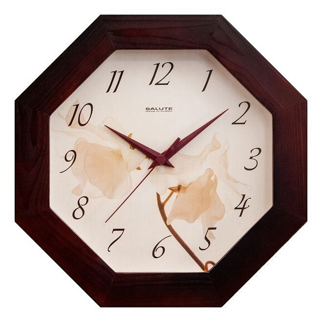  Салют Настенные часы (31.5x4.5 см) ДС-ВВ29-443