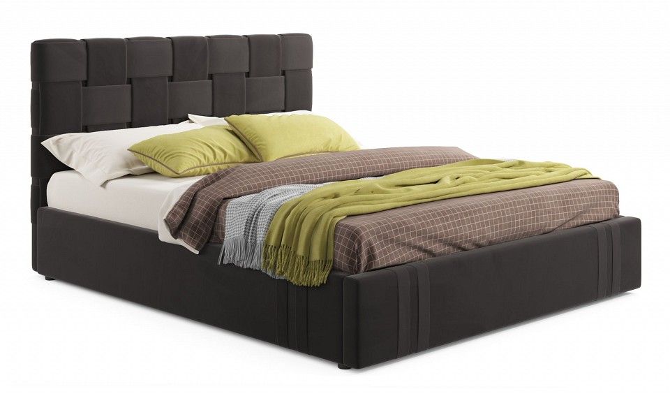  Наша мебель Кровать двуспальная Tiffany с матрасом Promo B Cocos 2000x1600