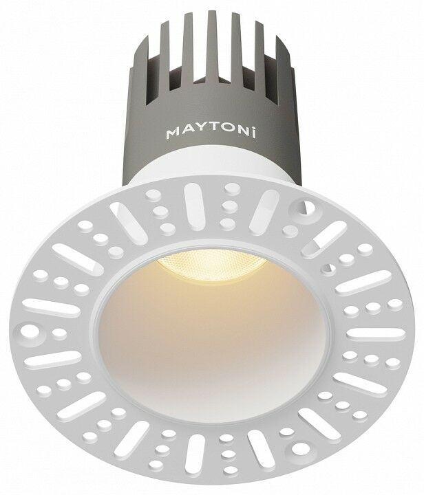 Встраиваемый светильник Maytoni DL120-10W-3K-TRS-W