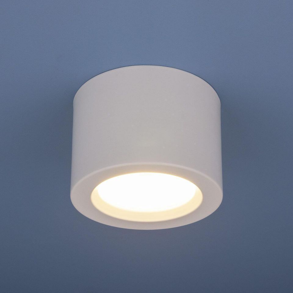Потолочный светодиодный светильник Elektrostandard DLR026 6W 4200K белый матовый 4690389120671