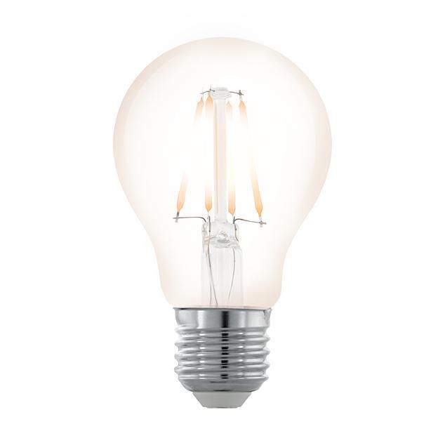  Eglo Лампа светодиодная филаментная диммируемая E27 4W 2200К прозрачная 11705