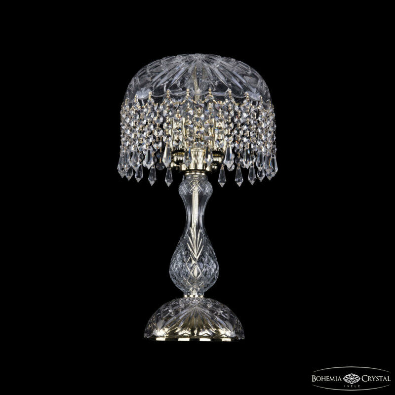 Настольная лампа декоративная Bohemia Ivele Crystal 1478 14781L1/25 G Drops