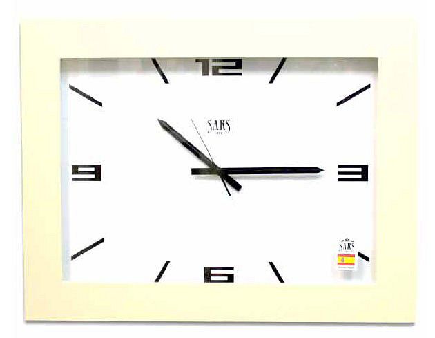 Настенные часы (65x45 см) SARS 0196a White