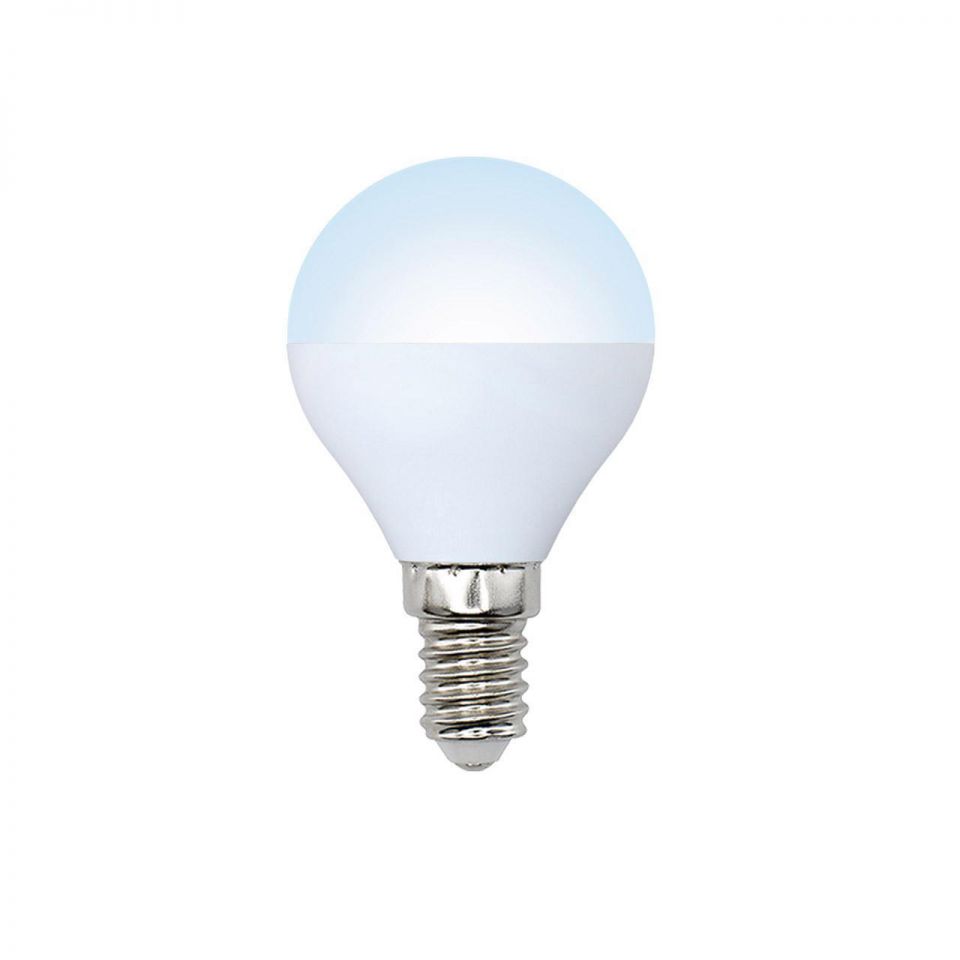 Лампа светодиодная Volpe LED-G45-8W/NW/E14/FR/O картон
