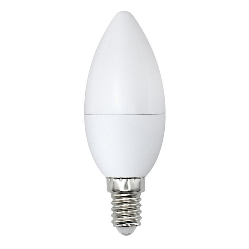 Лампа светодиодная Volpe LED-C37-9W/WW/E14/FR/NR картон