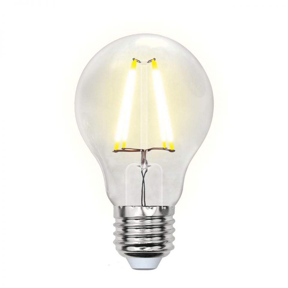 Лампа светодиодная Uniel LED-A60-8W/NW/E27/CL PLS02WH картон
