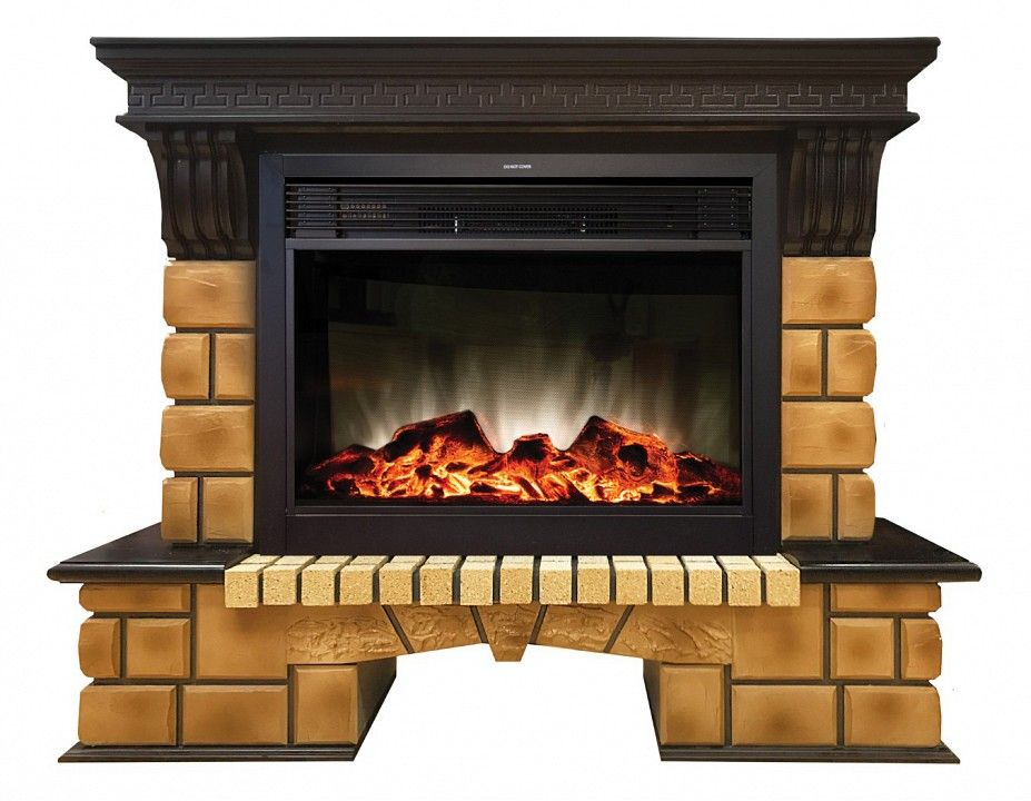 Real Flame Электрокамин напольный (132x42.5x105.5 см) Stone Brick 315189