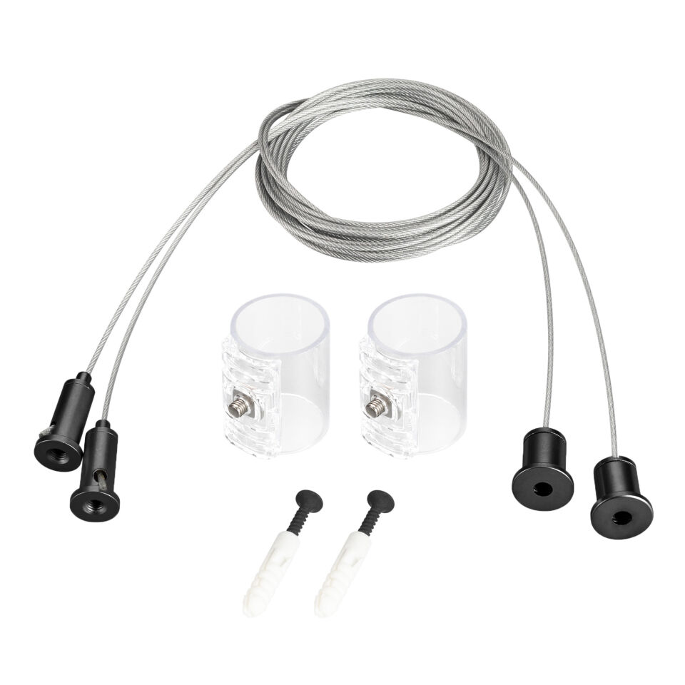 Подвес MOONLIGHT-HR-LIFT-SIDE-VR-D25-0080 Black ( Arlight , Металл)
