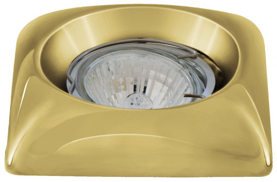 Точечный светильник De Fran FT 821 G золото керамика MR16 1 x 50 вт