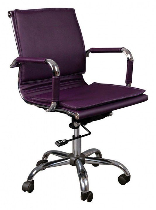 Кресло компьютерное Бюрократ CH-993-low фиолетовое