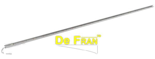 Светильник De Fran DLED-50-1 SMD Подсветка светодиодная "под стекло 4-8мм" 48 SMD, 6500К свет алюминий 48*SMD 2,88 вт