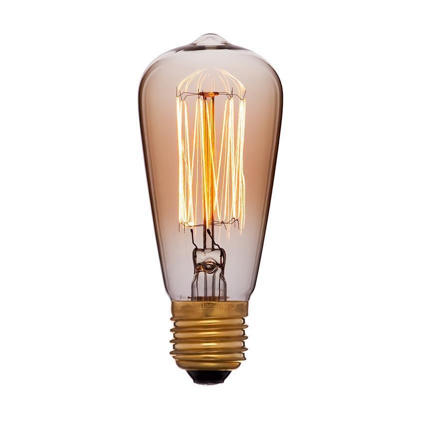  Sun Lumen Лампа накаливания E27 60W золотая 053-600