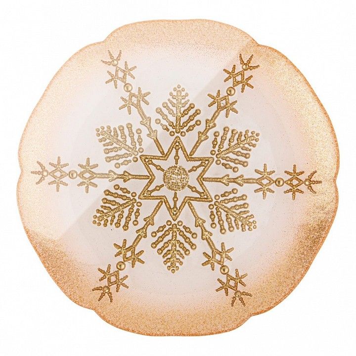  АРТИ-М Тарелка плоская (21 см) Snowflake