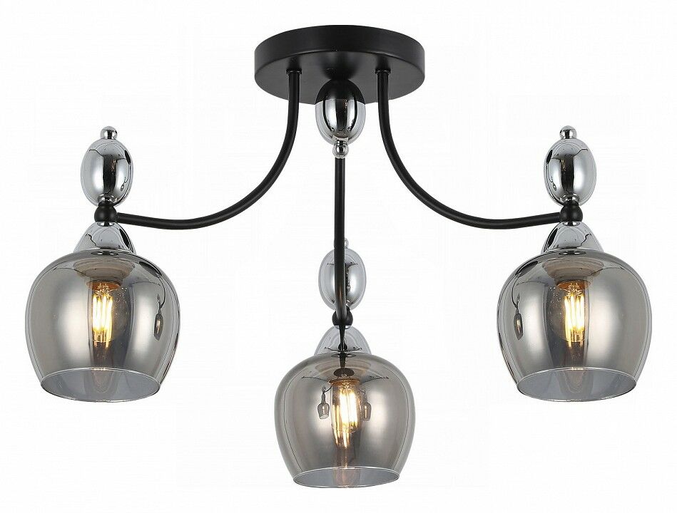 Потолочная люстра Illumico IL8258-3COU-79 BK CR
