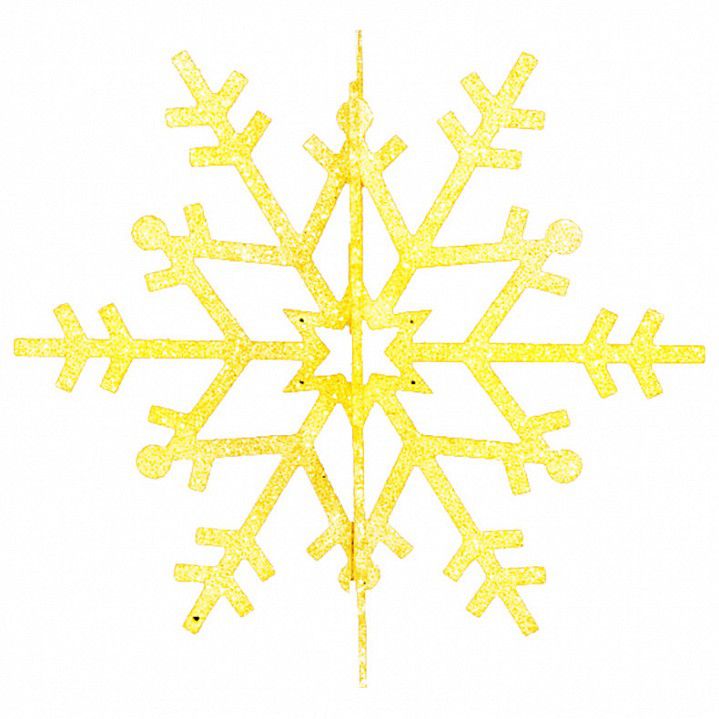  Neon-Night Елочная игрушка [31 см] Снежинка резная 3D 502-341