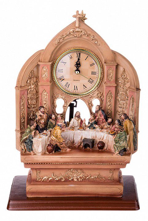  Lefard Настольные часы (22x32 см) Тайная Вечеря 390-1177
