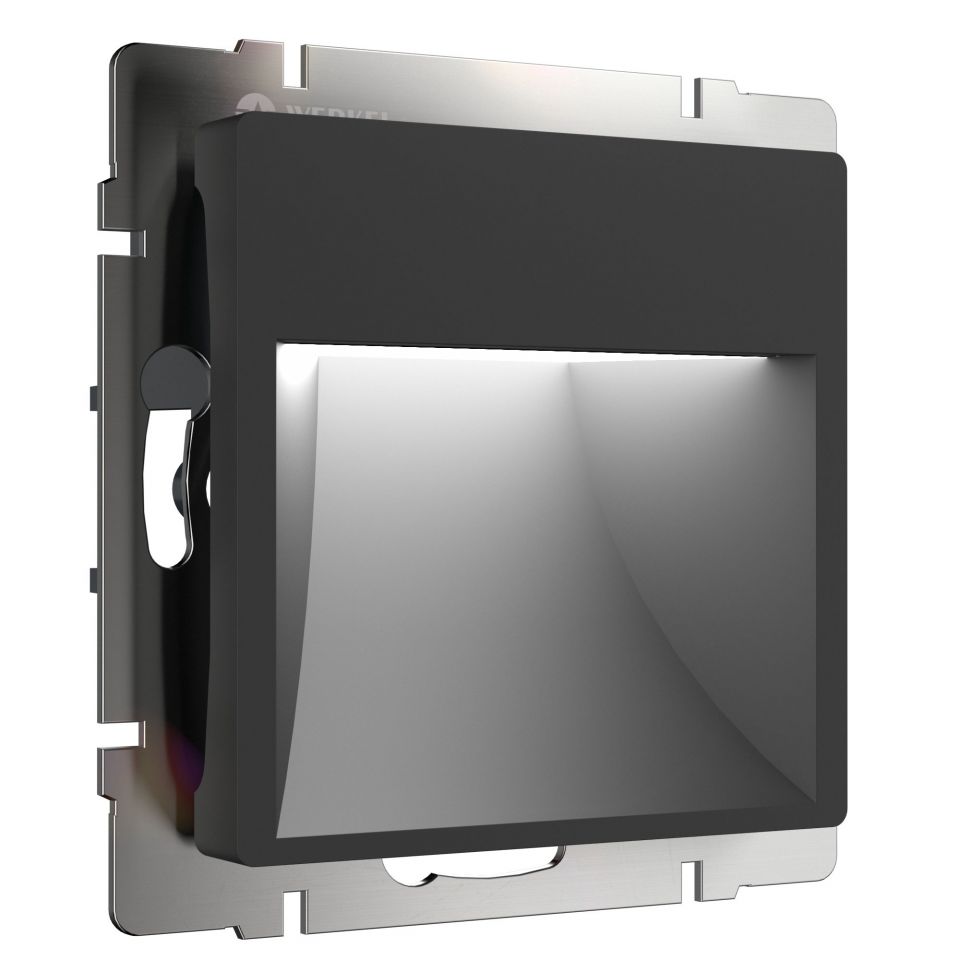  Werkel Встраиваемая LED подсветка (черный матовый) W1154108