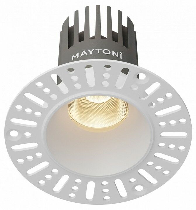 Встраиваемый светильник Maytoni DL124-10W-3K-TRS-W