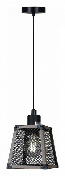Подвесной светильник Illumico WOOD IL1006-1P-05 BK WOOD