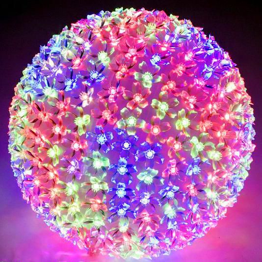  Rich LED Светодиодный шар 25 см, RGB Хамелеон