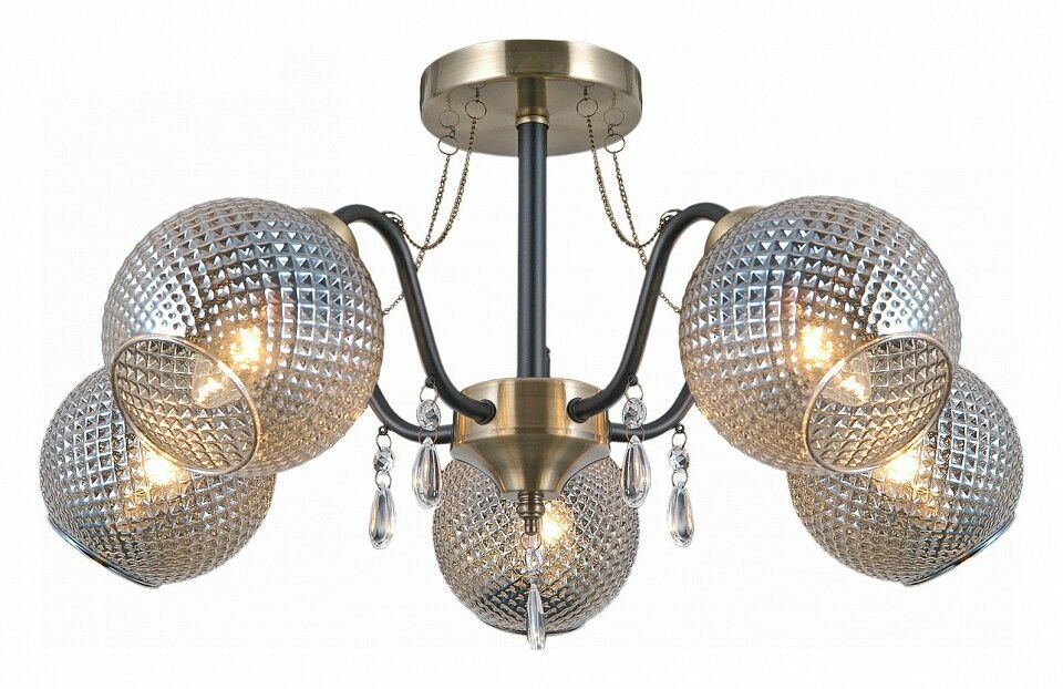 Люстра на штанге Illumico IL0432-5CSQ-29 AB BK