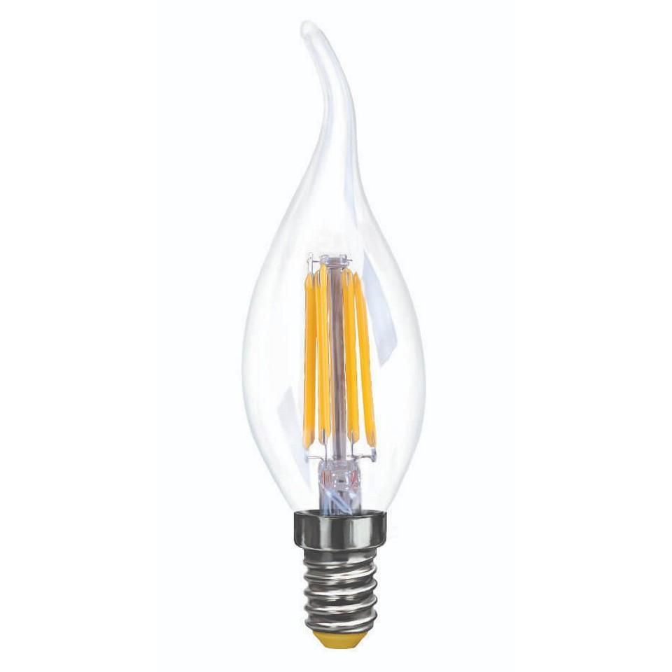  Voltega Лампа светодиодная диммируемая E14 6W 2800K прозрачная VG10-CW35E14warm6W-FD 7080