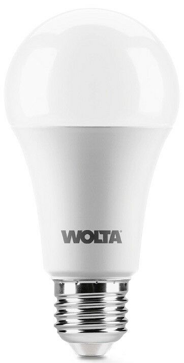 Лампа светодиодная Wolta E27 20Вт 3000K 25Y65BL20E27