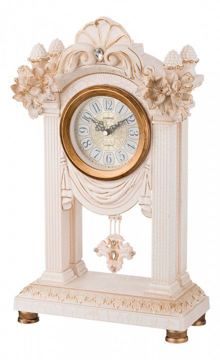  Lefard Настольные часы (26.5x12x45.5 см) Цветы 204-124