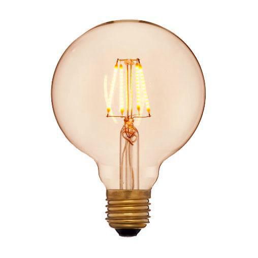  Sun Lumen Лампа светодиодная филаментная E27 4W золотой 056-779a