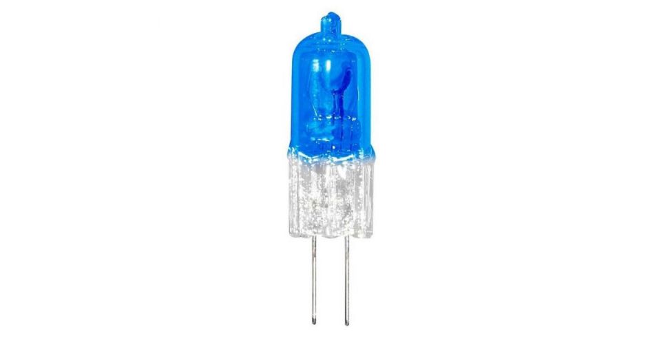 Лампа галогенная Feron 02063 HB2 JC G4.0 35W супер белая (super white blue)