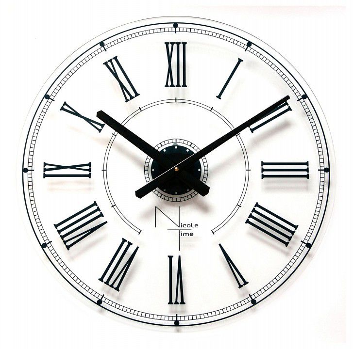 Настенные часы (50x50 см) Nicole Time NT537