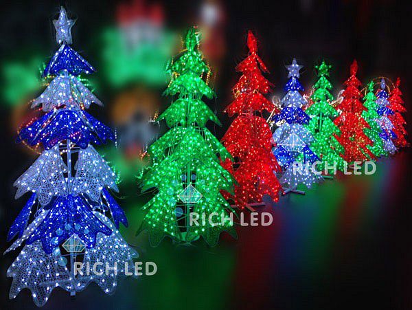 Rich LED Ель световая (1200) RL-A3D-P1-120-G