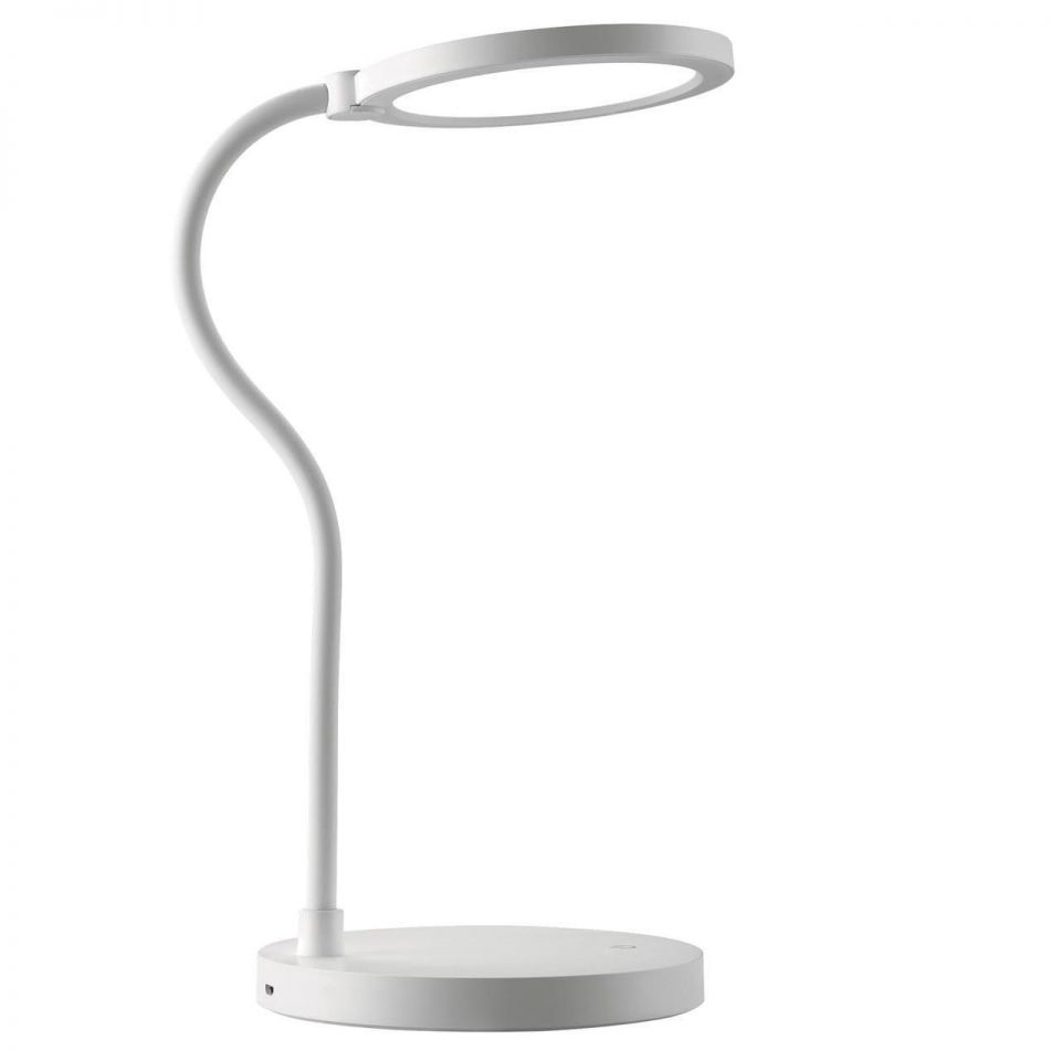 Настольная лампа Uniel TLD-553 White/LED/400Lm/4500K/Dimmer/USB