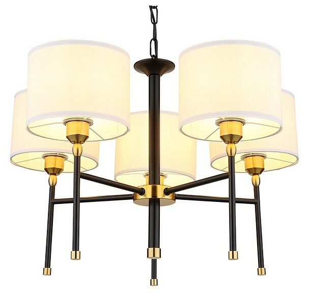 Подвесная люстра Arte Lamp Jamie A4090LM-5BK