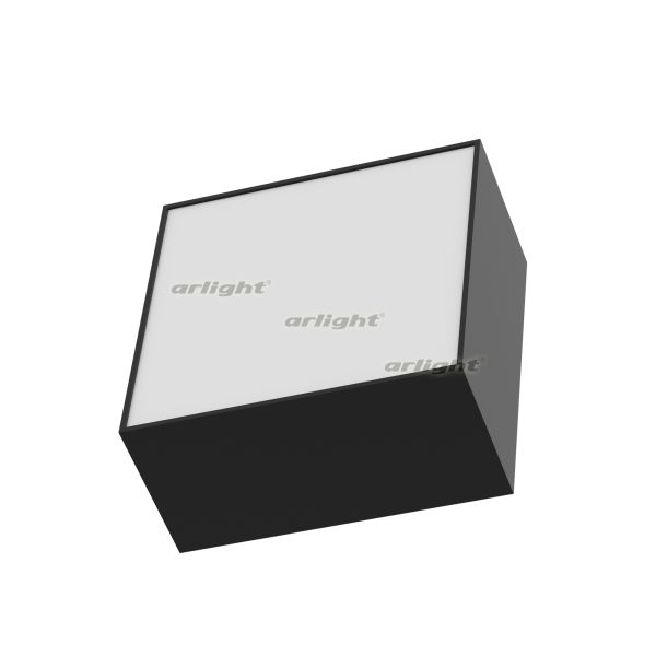 Светильник SP-QUADRO-S120x120-13W Warm3000 (BK, 120 deg, 230V) ( Arlight , IP40 Металл, 3 года)