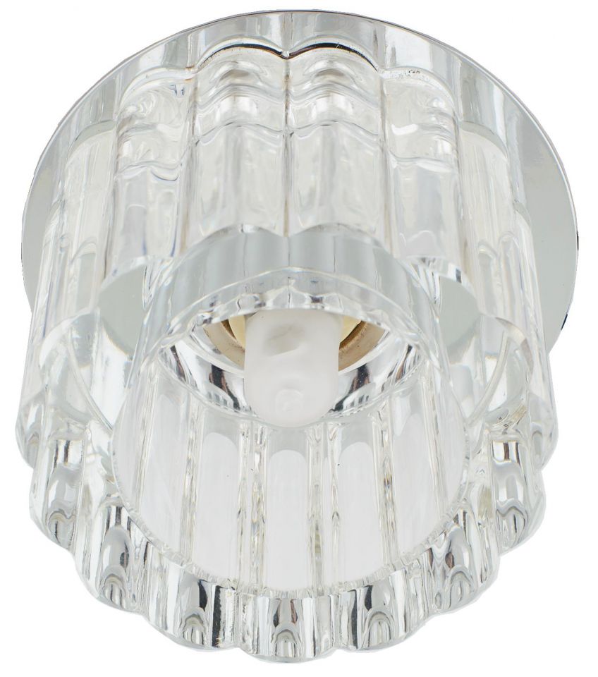 Точечный светильник De Fran FT 9279 хром + прозрачный G9 1 x 40 вт