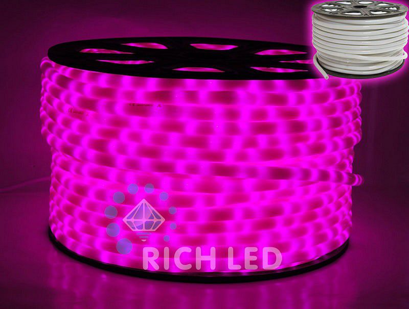 Rich LED Шнур световой RL-DL-2WHM-100-240-P