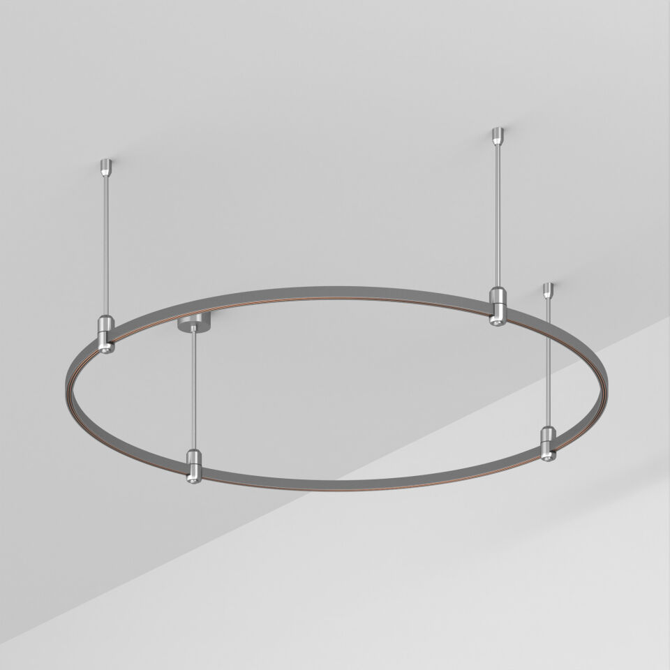 Трек ART-APRIORI-ROUND-ROD-400-R1200 (TN) ( Arlight , IP20 Металл, 3 года)
