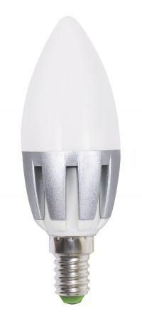 Лампа светодиодная Jazzway PLED-C37 5.5=40w 4000K 400 Lm E14 230/50