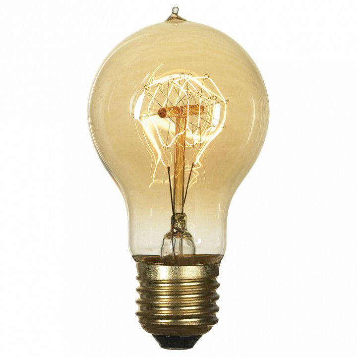 Лампа накаливания Lussole Edisson E27 60Вт 2800K GF-E-719