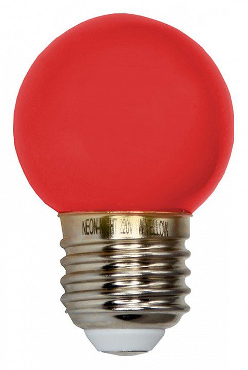  Neon-Night Лампа светодиодная SLB-LED-3 E27 220В 4Вт красный 405-112