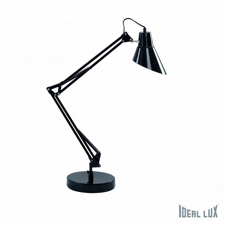 Настольная лампа офисная Ideal Lux Sally SALLY TL1 NERO