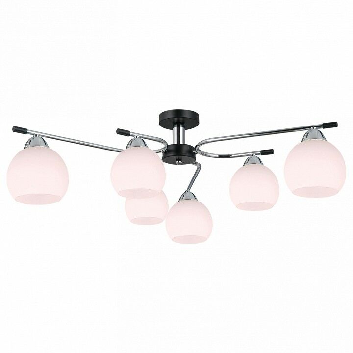Потолочная люстра Illumico LIBRA IL0638-6CSQ-24 CR BK LIBRA