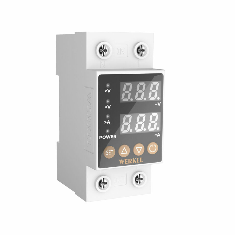 Werkel W932P63R / Реле напряжения 1P+N 63А W932P63R