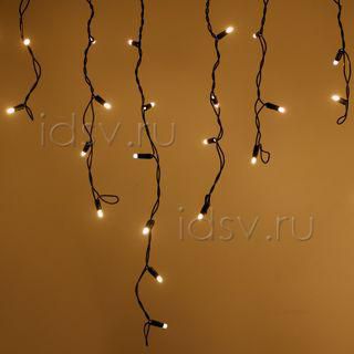  Arlight Светодиодная гирлянда ARD-EDGE-CLASSIC-2400x600-BLACK-88LED-FLASH WARM (230V, 6W)