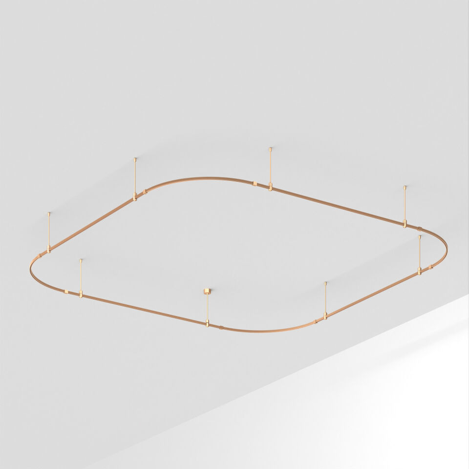 Трек ART-APRIORI-QUADRAT-SOFT-ROD-400-3500x3500 (GD) ( Arlight , IP20 Металл, 3 года)